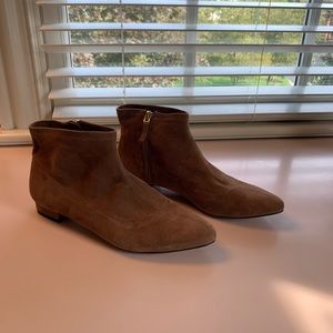 Sudini brown suede ankle boots